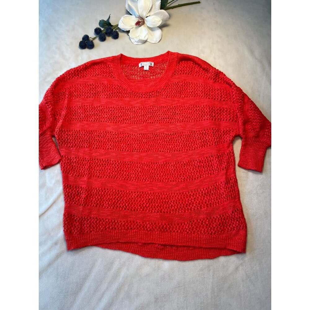 Anthropologie AphOrism Cowlneck Sweater Y2K Vtg Womens Knit Sweater Cottagecore